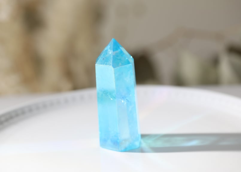 とても綺麗なアクアオーラ水晶！ とても綺麗なアクアオーラ水晶！