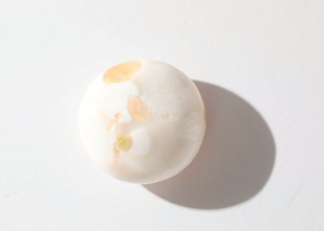 【必要なものすべてと繋がる「コネクション」シジル封入＆悟りのシッディ入り】ピンク＆ホワイトスコレサイト 握り石 オリジナルカードつき❣️ ※イベントクーポン使用不可