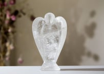 大技封入❣️【宝船】虹入り クリアクォーツ 天使