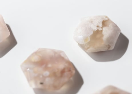 【魔法の時間】チェリーブロッサムアゲート 六芒星（6個セット）