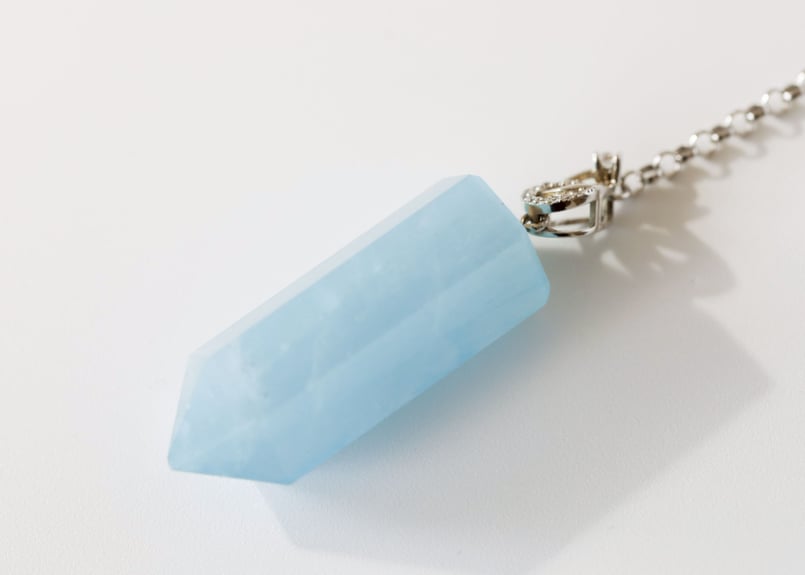 eternal】アクアマリンとクリアクォーツのペンデュラム | Y.S.Y24