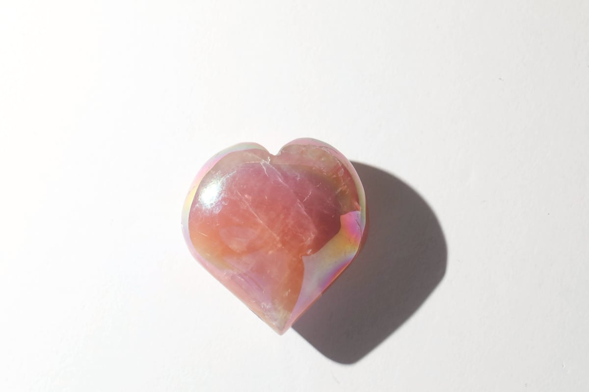 悟りのシッディ入り】ハイクオリティ エンジェルオーラローズクォーツ