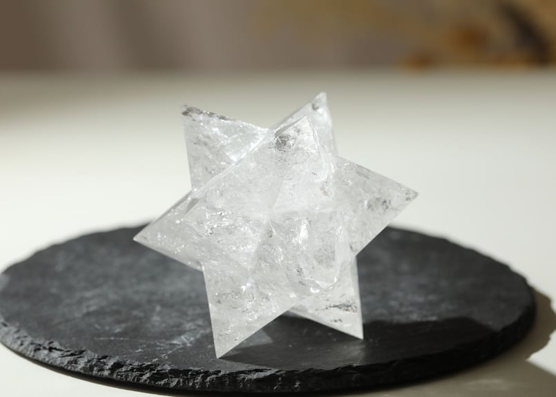 次元上昇】ブラジル産 虹入り クリアクォーツ アステロイド | Y.S.Y24