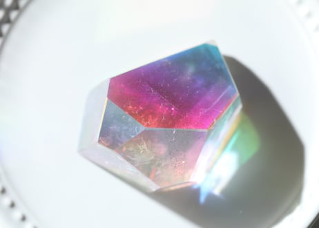 【飛び込む勇気】ハイクオリティ エンジェルオーラクリアクォーツ フリーフォーム