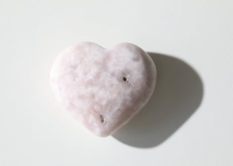 【love&happy】チェリーブロッサムアゲート ハート