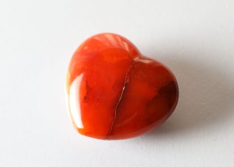 【生まれてくれてありがとう】カーネリアン ハート