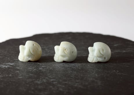 【癒しのコミュニケーション】アマゾナイト ミニスカル