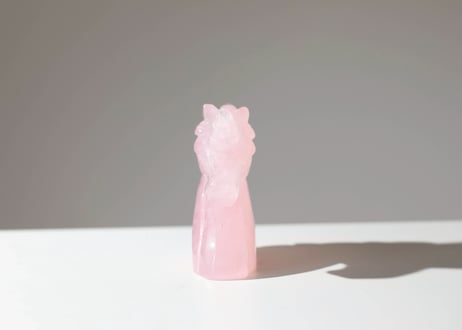 【6周年ユニコーン祭り🦄】新鮮な愛のローズクォーツ ユニコーン