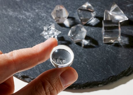 技封入❣️【自分の中の魔法を強くする】ガネッシュヒマール産水晶 幾何学セット ラクタの箱付き ※イベントクーポン使用不可