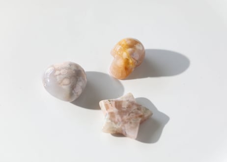 【カルマ解放のシッティ入り】チェリーブロッサムアゲートの愛のセット
