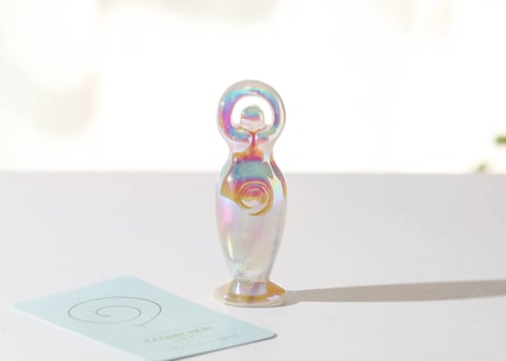 【CONNECTION つながり（必要なものすべてと繋がる）シジル封入 オリジナルカード付き❣️】エンジェルオーラフローライト 女神 ※イベントクーポン使用不可