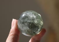 技封入❣️【風水を整える】虹入り グリーンアメジスト スフィア