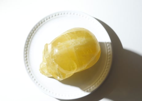 【美しい世界を創造する】シトリン スカル