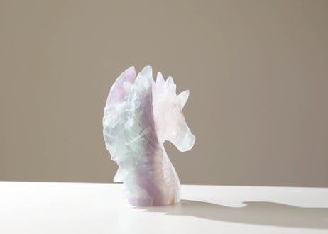 【6周年ユニコーン祭り🦄】【悟りのシッディ入り】透明な魔法使いのフローライト ユニサス