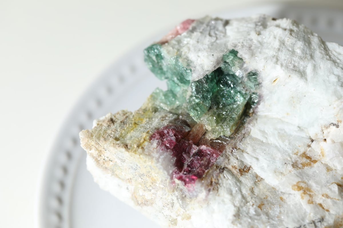 ウォーターメロン トルマリン 原石 ブラジル産ウォーターメロントルマリン 7.959ct原石