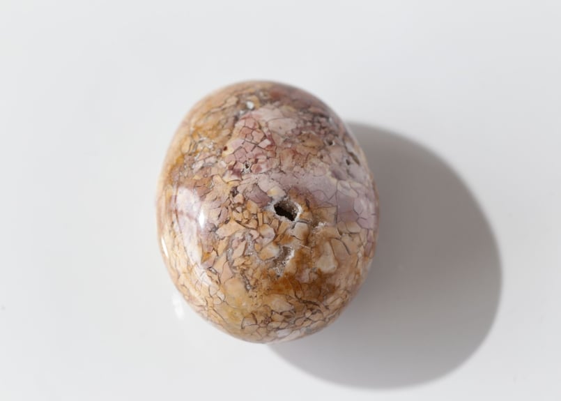 輝きを探しに】マダガスカル産 アイビスジャスパー 握り石 | Y.S.Y24