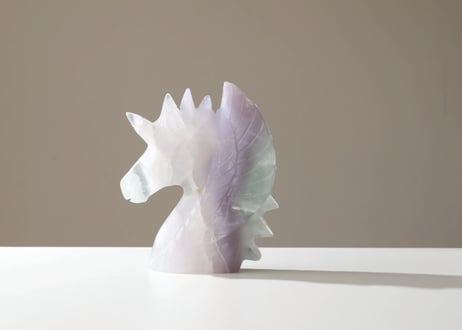 【6周年ユニコーン祭り🦄】【悟りのシッディ入り】透明な魔法使いのフローライト ユニサス