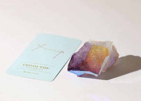 【CRYSTAL PATH クリスタルパス（魔法使いになる）シジル封入 オリジナルカードつき❣️】エンジェルオーラアメジスト ポイント ※イベントクーポン使用不可