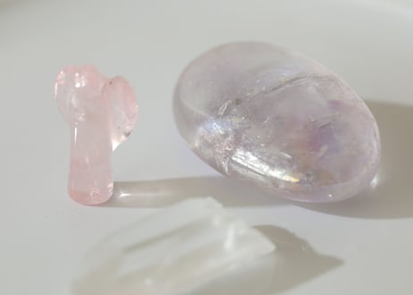 【Y.S.Y24の聖なるセット】天使とエンジェルオーラ アメジストの光のセットA
