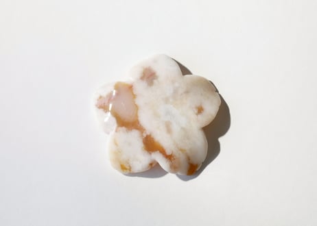 【愛する人へ】チェリーブロッサムアゲート 花