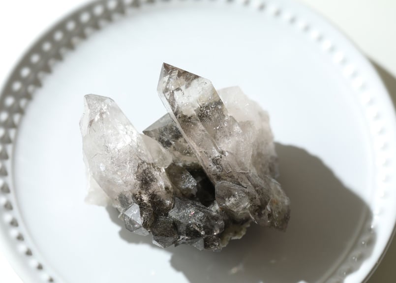 モンブラン産 スモーキークォーツ☆ クリアクォーツ☆ kcジョーンズ ☆ 水晶 モンブラン産 スモーキークォーツ | 鉱物標本,サ行,スモーキー