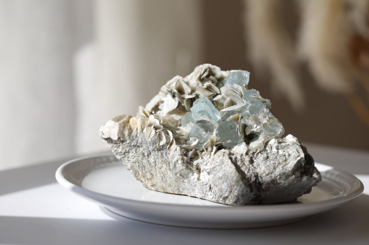 アクアマリン マイカの母岩 | Y.S.Y24