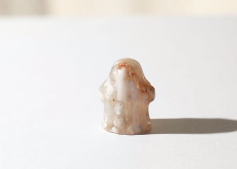 【怖さを豊かさに変換する】チェリーブロッサムアゲート おばけ
