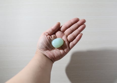 【ひと粒の勇気】クリソプレーズ タンブル