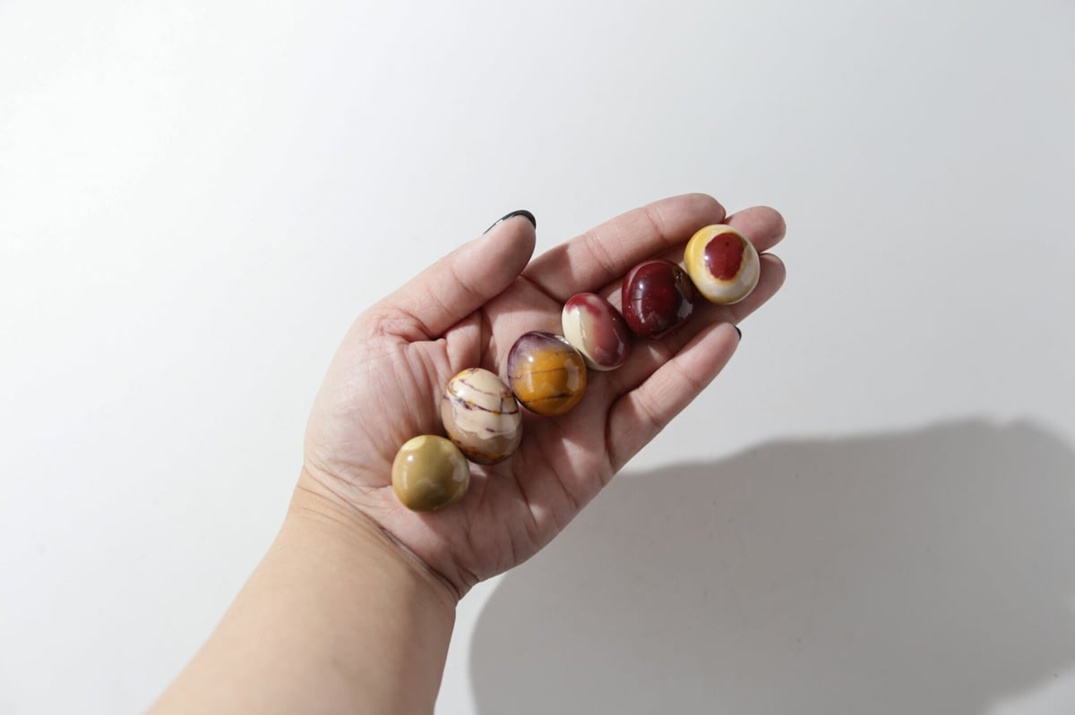 勇気をだして】ムーカイトジャスパー タンブル (6個セット) | Y.S.Y24