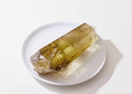 【内なる光を呼び覚ます】虹入り ナチュラルシトリン ポイント