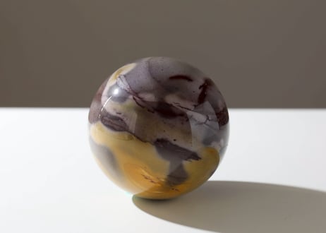 天然石⭐︎ゼウスクォーツ　木製台座付き ブラジル産ローズクォーツ (木製台座付き)