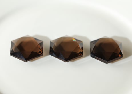 【CRYSTAL PATH クリスタルパス（魔法使いになる）シジル封入 オリジナルカードつき❣️】スモーキークォーツ 六芒星（1個） ※イベントクーポン使用不可