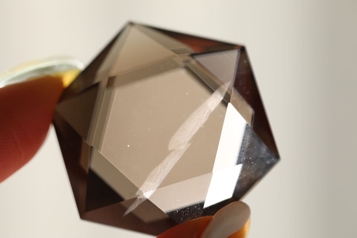 keiko様お取り置き4/26専用＊スモーキークォーツ ミニ六芒星