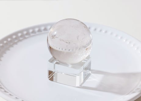 【大地の叫び】ガネッシュヒマール産 水晶 スフィア