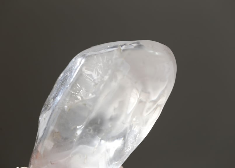 心のかたち】手磨き 水晶 | Y.S.Y24