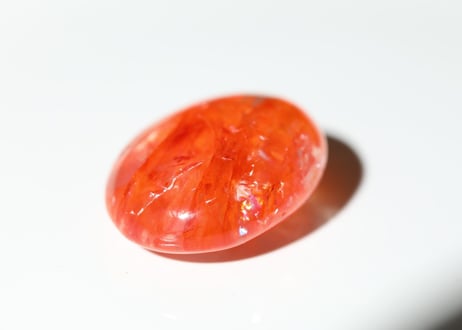 【美】虹入り ハイクオリティ ヘマタイトインクォーツ タンブル