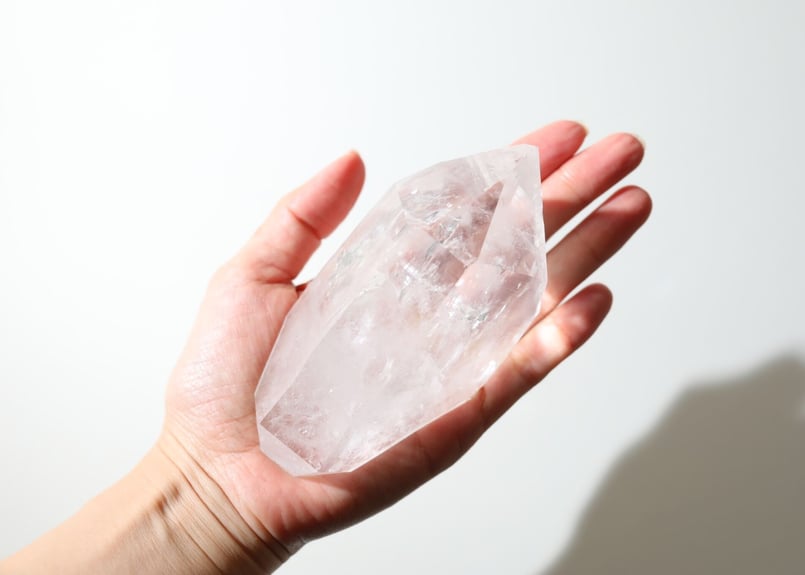 目覚め】ブラジル カブラル ホアキンフェリーシオ産 虹入り レムリアン