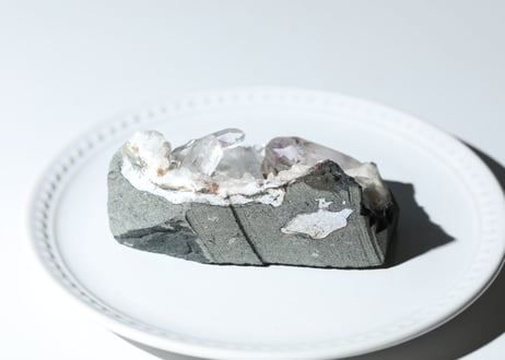 【Myu】ブランドバーグ産 アメジスト＆クォーツ クラスター