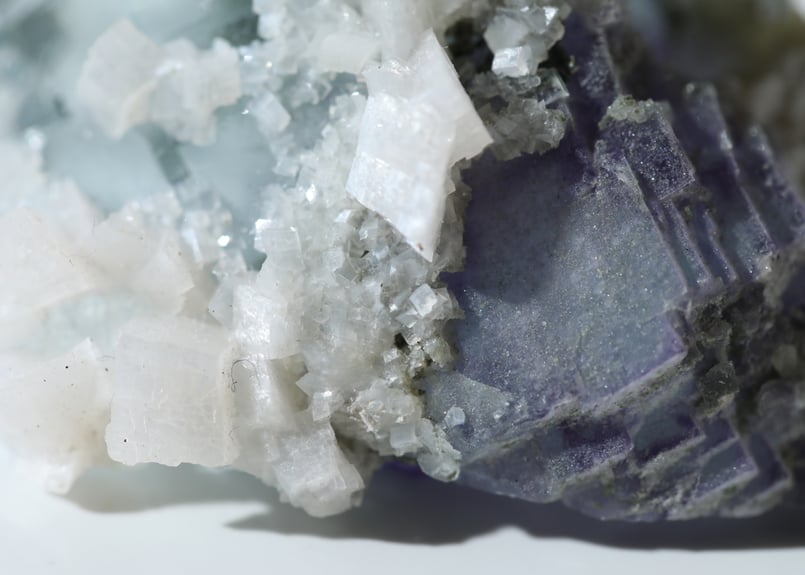 妖精とあそぶ】ブルーフローライト with カルサイト | Y.S.Y24