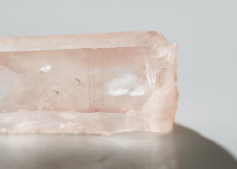 ハートからの願い】ピンクレムリアンクォーツ パストタイムリンク入り