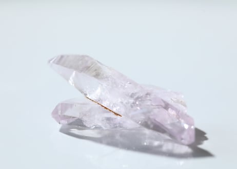 【天使の忘れ物】虹入り ベラクルスアメジスト クロス ダブルターミネーテッド