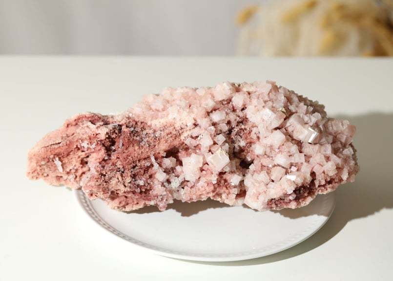 ピンクハーライト カリフォルニア産 98.4g 岩塩 PH150 鉱物 天然石