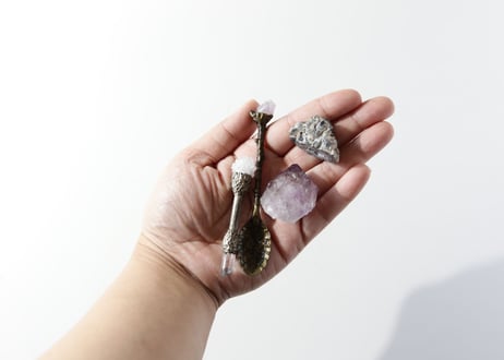 【J.U.rinne×Y.S.Y24】水晶のお月様ワンドと魔法道具セットA