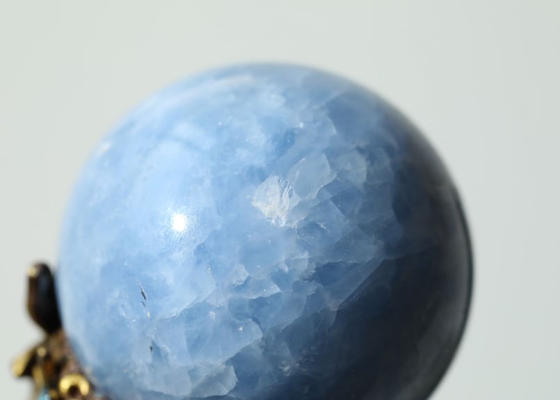 ブルーカルサイトの妖精ワンド 台座付き 【聖なる道具】 | Y.S.Y24