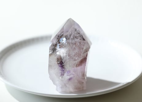 【悠久の時と共に】虹入り トリコロール水晶 スーパーファントム