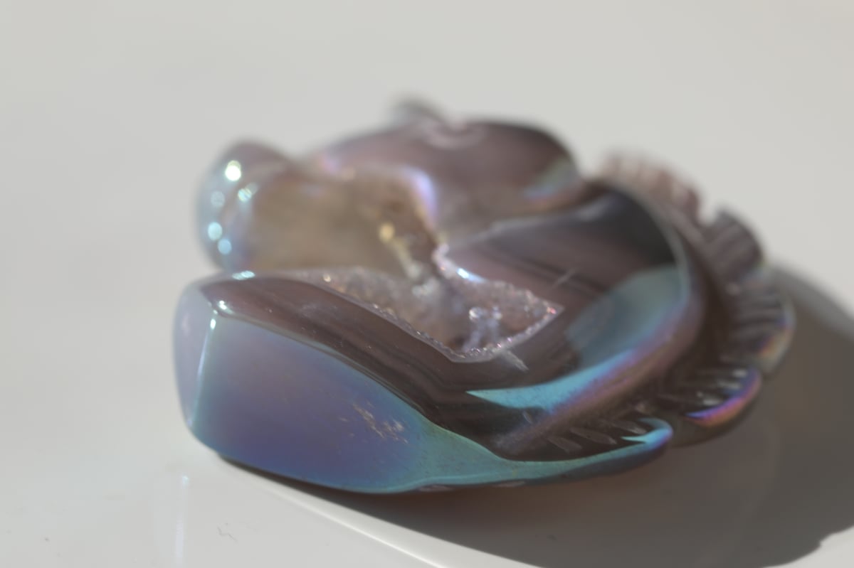 エンジェルオーラドゥルジーアゲート　スカル　ドゥルジー　ガイコツ エンジェルオーラドゥルジーアゲートスカルドゥルジーガイコツ