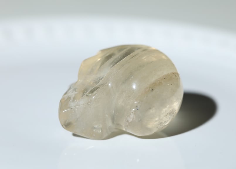 大地があなたを祝福する】千層ガーデンシトリン スカル | Y.S.Y24