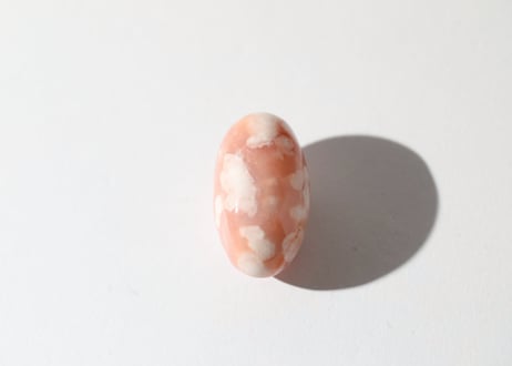 【愛の色彩】ハイクオリティ チェリーブロッサムアゲート リンガム