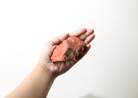 技封入❣️【金龍/金運の器が広がる】レッドジャスパー 原石 ※イベントクーポン使用不可