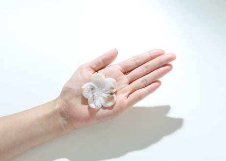 【慈悲の光で包む】チェリーブロッサムアゲート 花